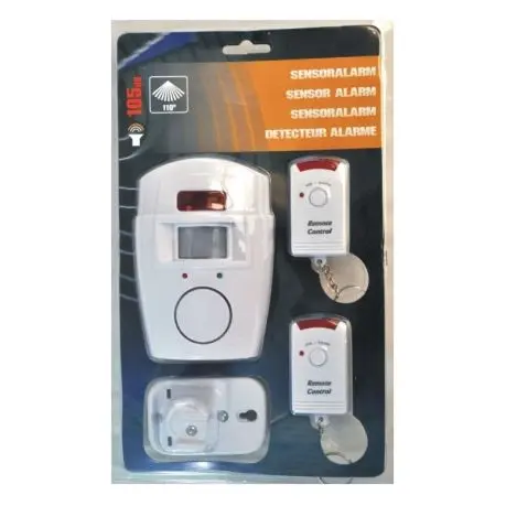 Intruder sensor alarm